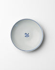 Indigo Kutani Petit Plate—Rocking Horse