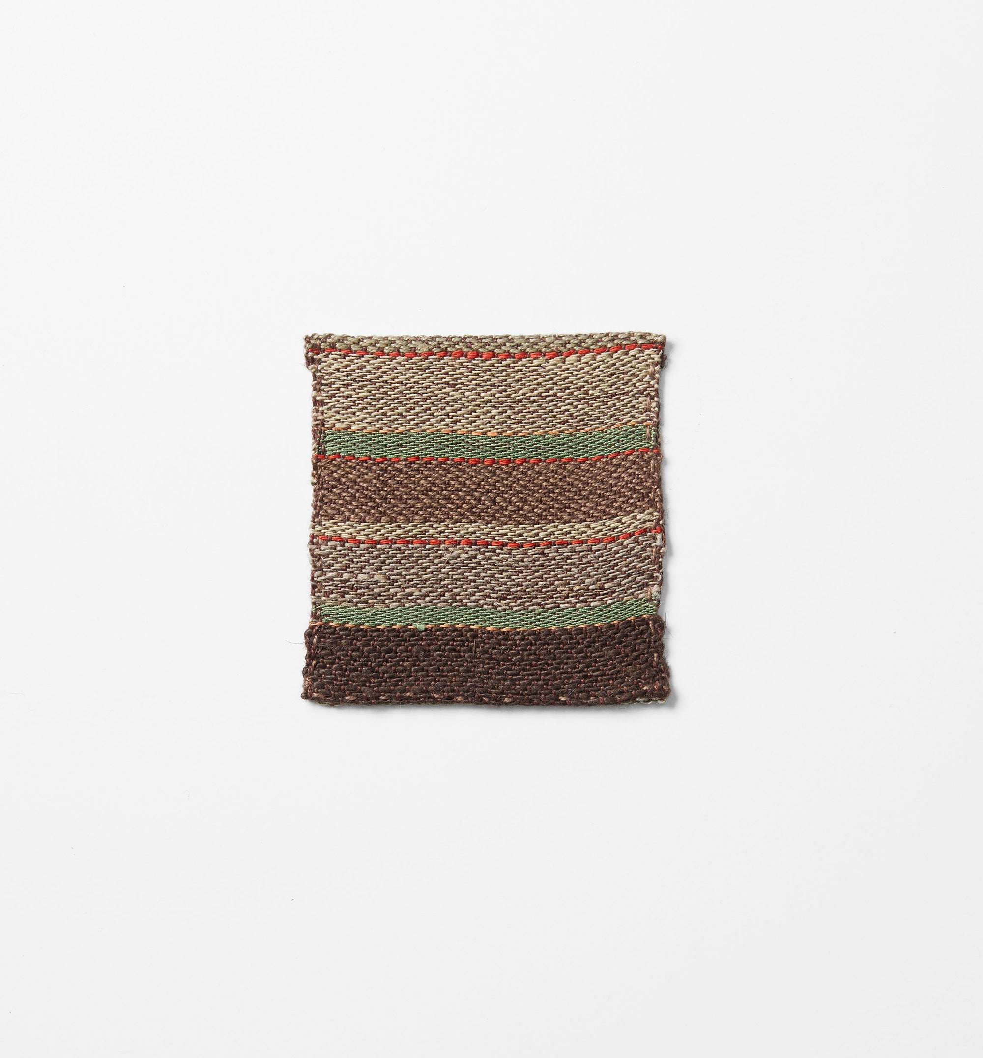 Coaster by Karla Ravn—Woven Stripes 
