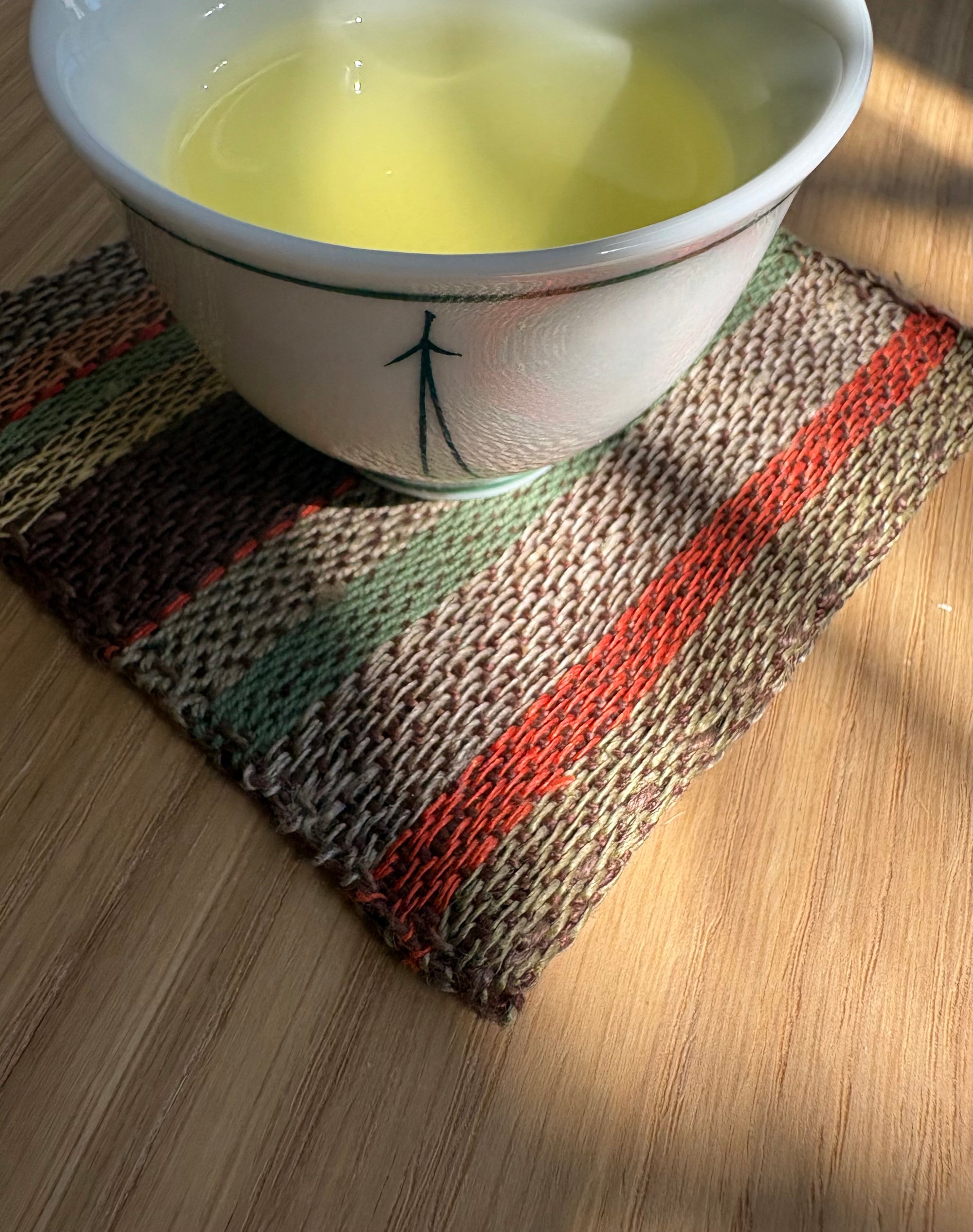 Coaster by Karla Ravn—Woven Stripes 