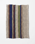 Handwowen Brewing Mat by Karla Ravn—Blue Stripe