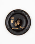 Urushi Gardening Plate (vintage)